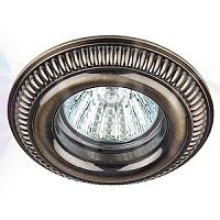 Светильник Эра KL51 SB антик "объем" MR16 12В/220В 50Вт бронза картинка 